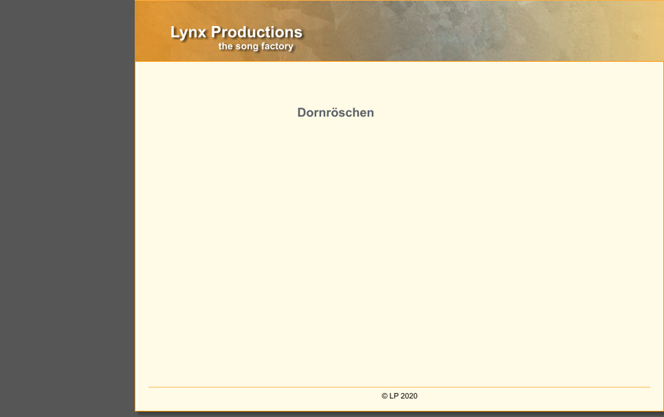 Lynx Productions                   the song factory
